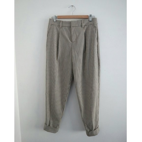 Banana Republic Check Pants - Picture 2 of 11